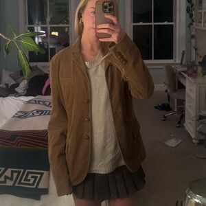 J. Crew Tan corduroy Blazer for Women